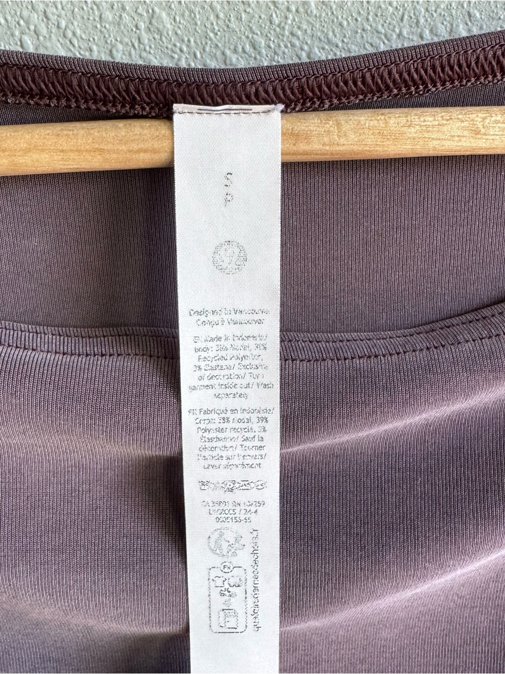Lululemon Softsreme Drapey off the Shoulder Boatneck long sleeve Small - Picture 4 of 10